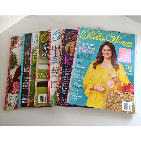 The Pioneer Woman Magazine Lot/7 Summer Fall Winter 2108 Spr/Sum/Fall/Win 2019 - Picture 1 of 15